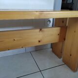 Charlotte Perriand bench for Les Arcs 1960