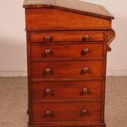 Davenport d'époque Régence en acajou, circa 1810
