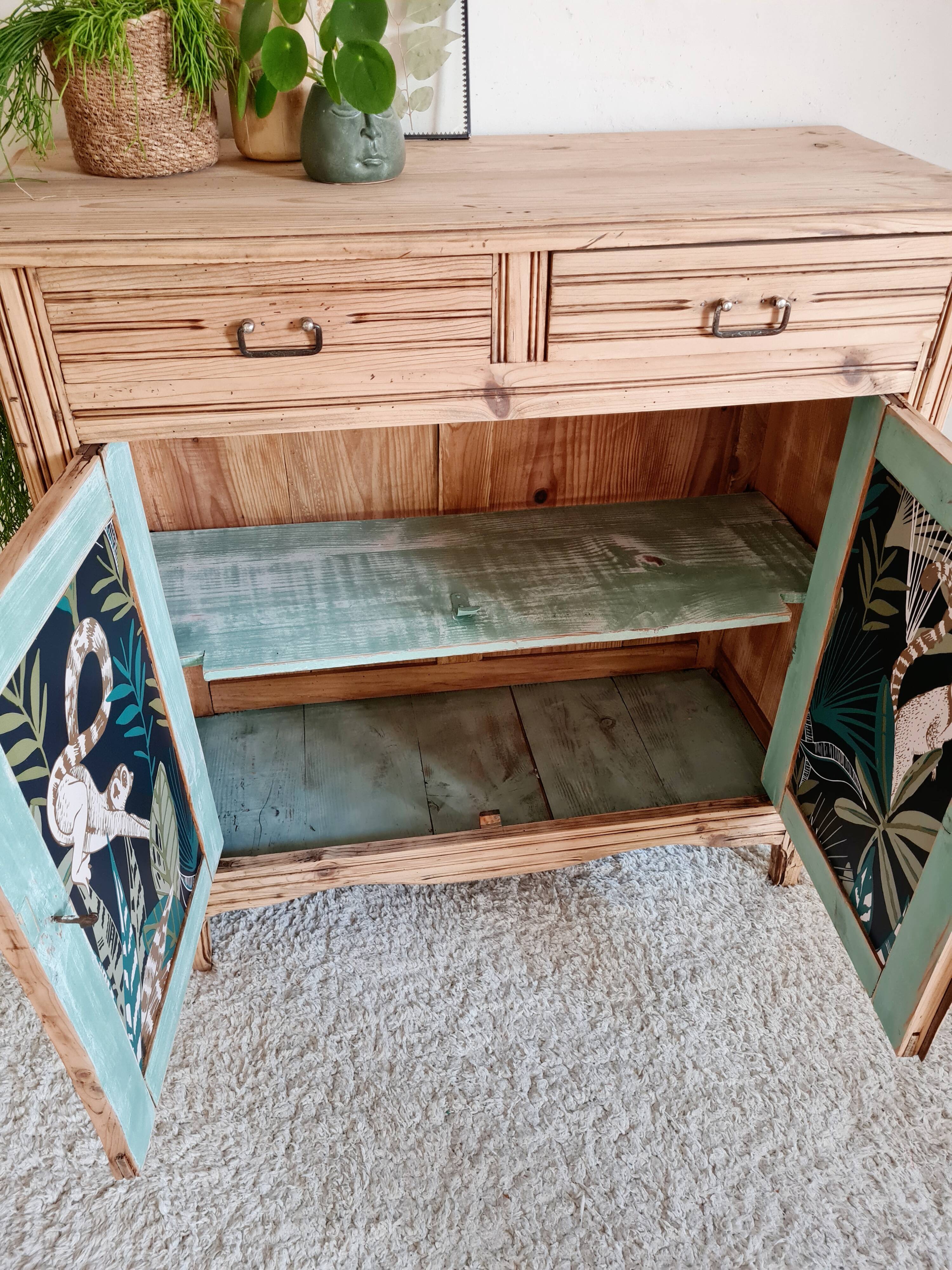 Old parisian buffet stripped and renovated