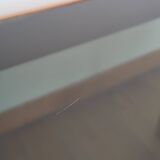 Scandinavian coffee table smoked glass