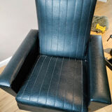 Alan deglauff armchair in vintage Skaï 1950