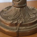 Ancien chandelier en laiton massif