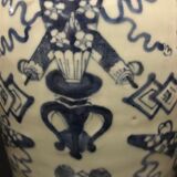 China white blue porcelain vase