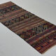 Anatolian handmade kilim rug 247 cm x 97 cm