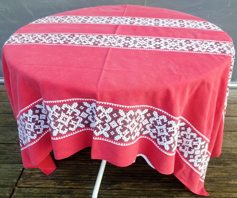 Vintage Basque tablecloth 210x280