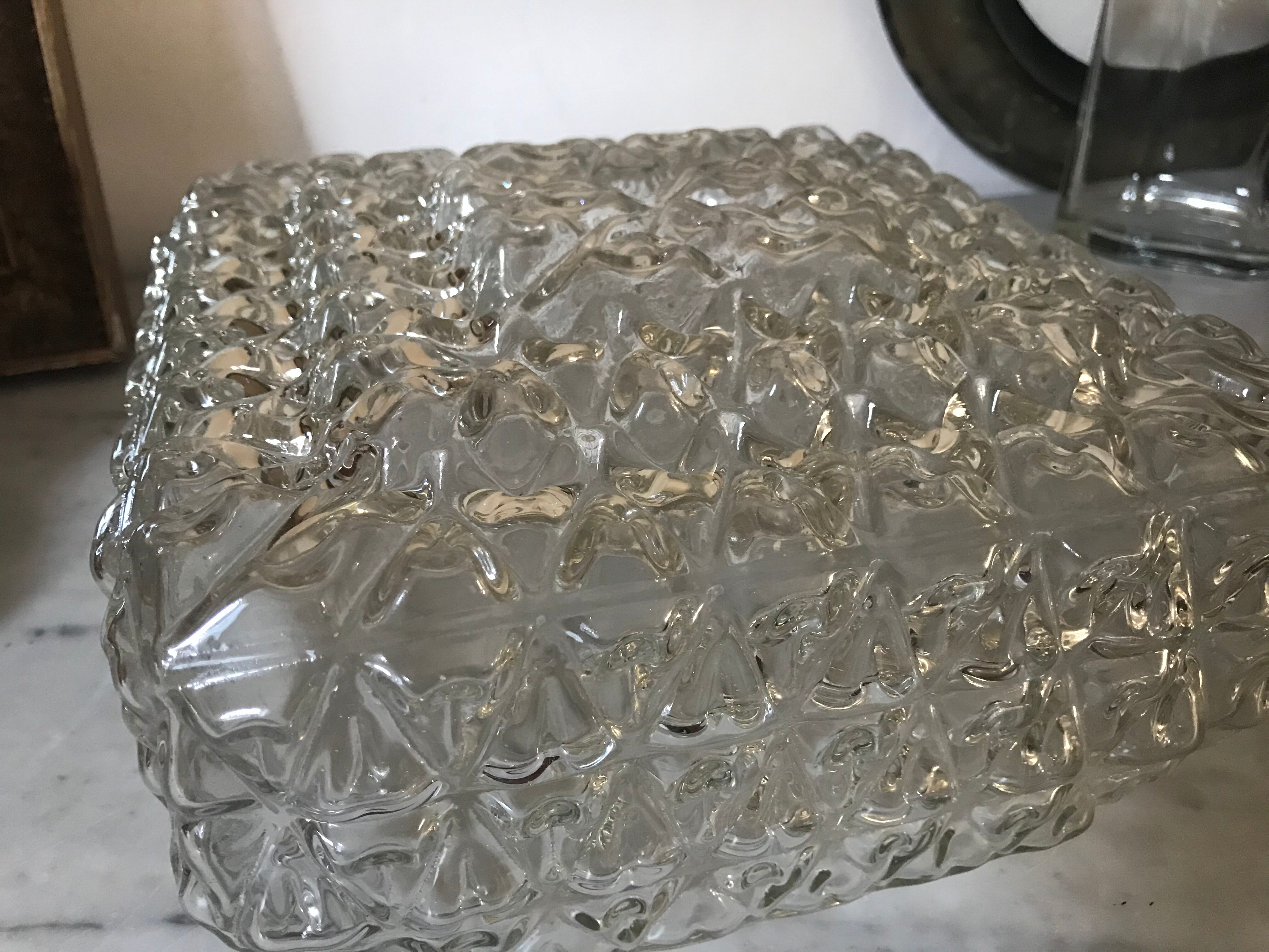 Vintage 23X23 ceiling light