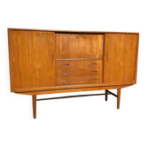 Vintage Scandinavian teak enfilade Clausen & son