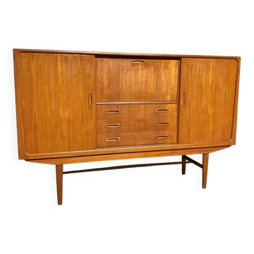 Vintage Scandinavian teak enfilade Clausen & son