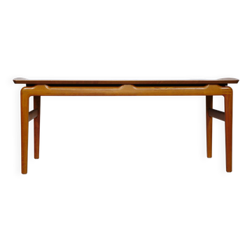 Model 640 Teak Coffee Table by Peter Hvidt & Orla Mølgaard-Nielsen, 1960s