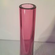 Vase soliflore en verre de Murano par Flavio Poli
