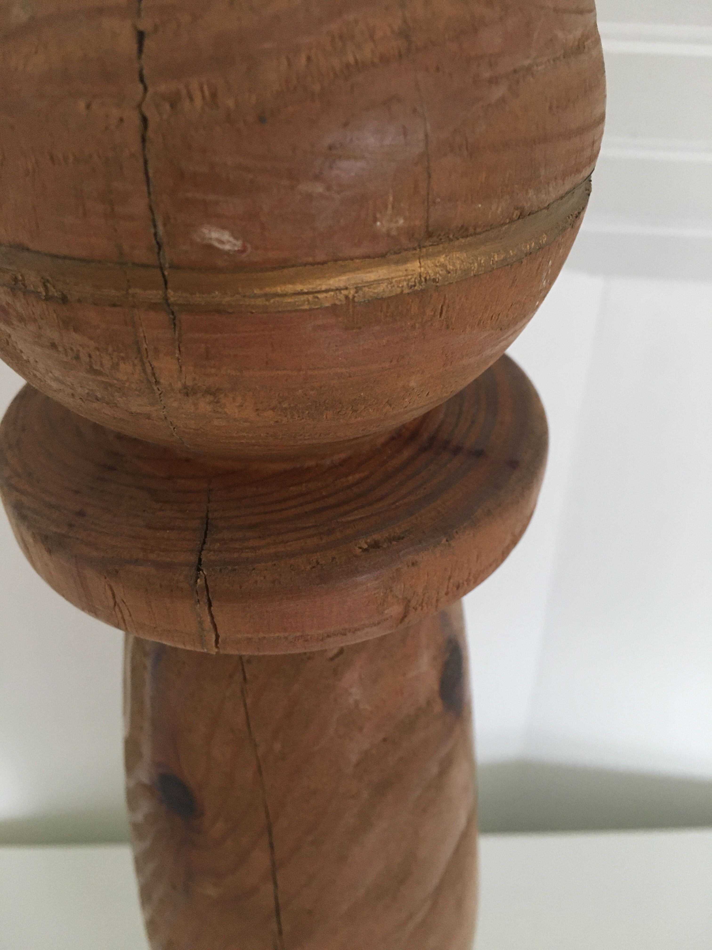 Ancient wooden keel of 53x10