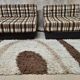 Paire de fauteuil lounge année 70' vintage
