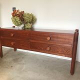 Vintage low console furniture