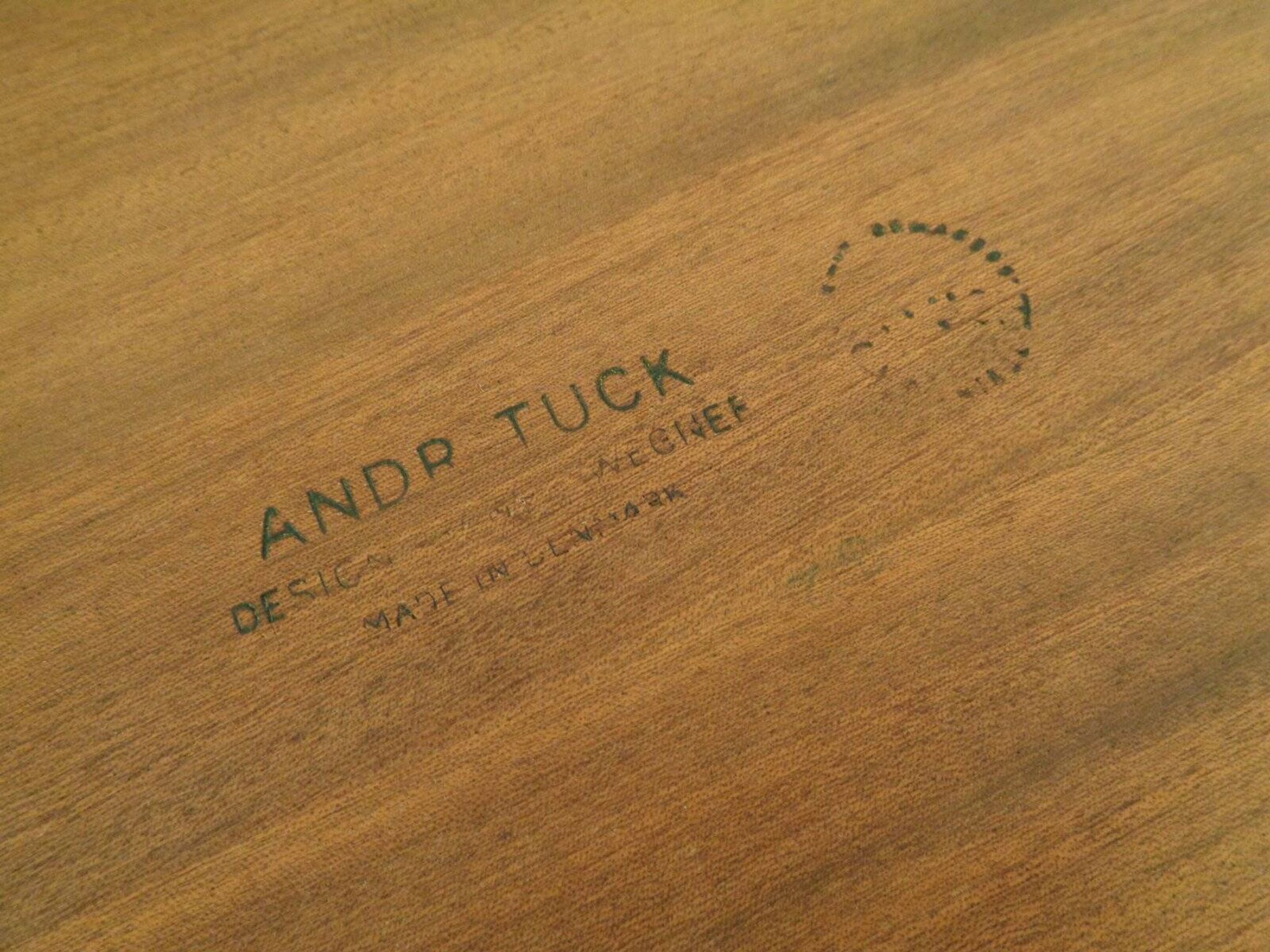 Teak Tea Cart by Hans J. Wegner for Andreas Tuck, Denmark, 1950s