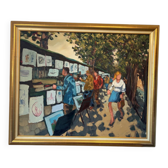 Les bouquinistes à Paris