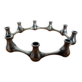 Silver-Plated Brass Candleholder by Jens Quistgaard, 1960s