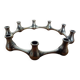 Silver-Plated Brass Candleholder by Jens Quistgaard, 1960s