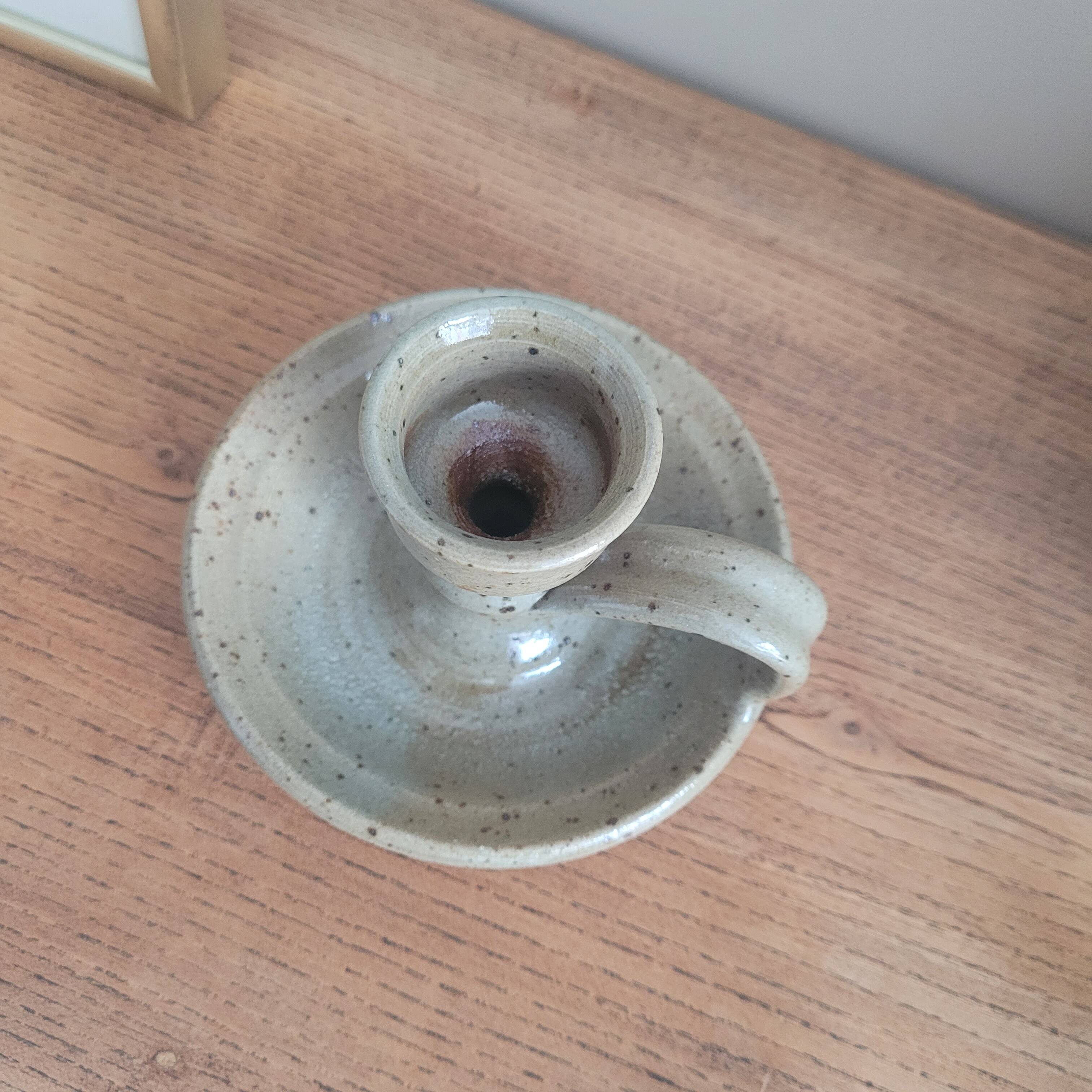 La Redoute x Selency ceramic candle holder 08 beige