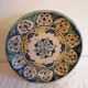 Old oriental plate. Tunisia, early twentieth century