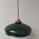Suspension in green opaline