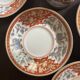 Set of 6 coffee cups with saucers - Haviland - Imari red