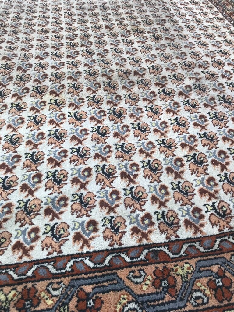 Old tunisian kairouan carpet 21x310cm