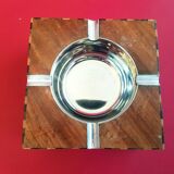 Cendrier marqueterie vintage design