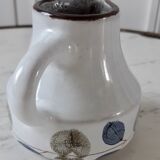 Pitcher in sandstone niderviller model plums 70s