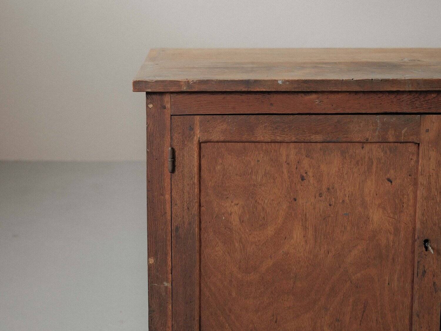 Oak craft furniture, France, circa 1950