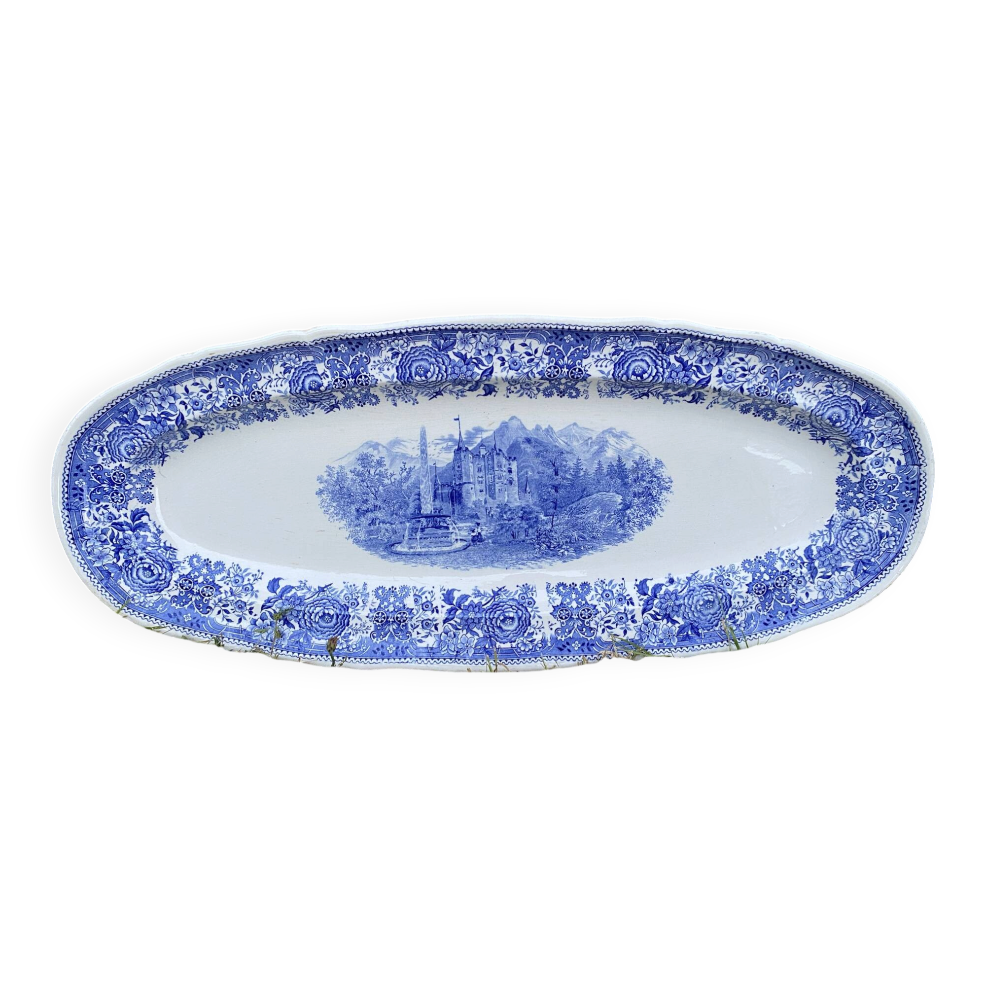 Grand Plat à Poisson Vintage – Villeroy & Boch "Burgenlan