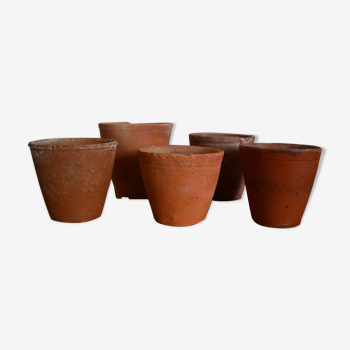 Old earth pots