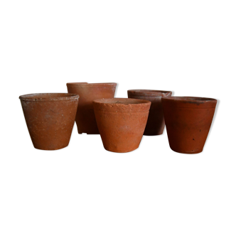 Old earth pots