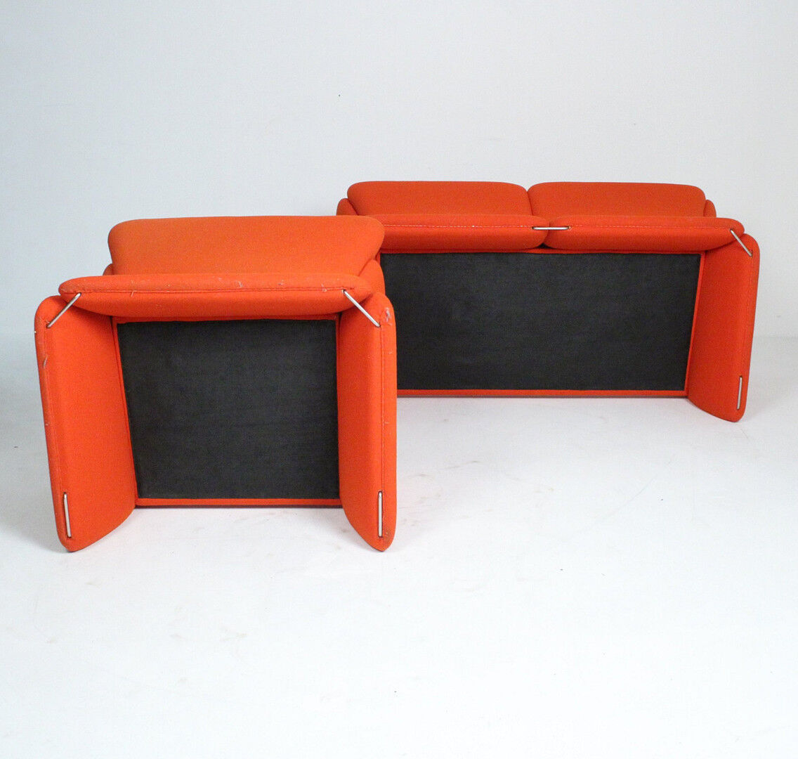 Set 2 pieces of Nanna Ditzel's vintage living room for Getama, Denmark 1980