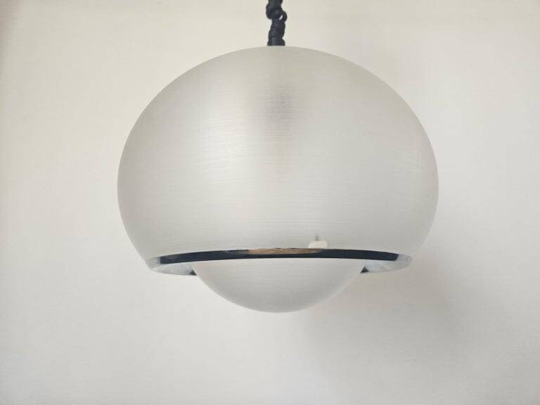 Rare Midcentury Pendant Meblo, Harvey Guzzini, Italy, 1970s