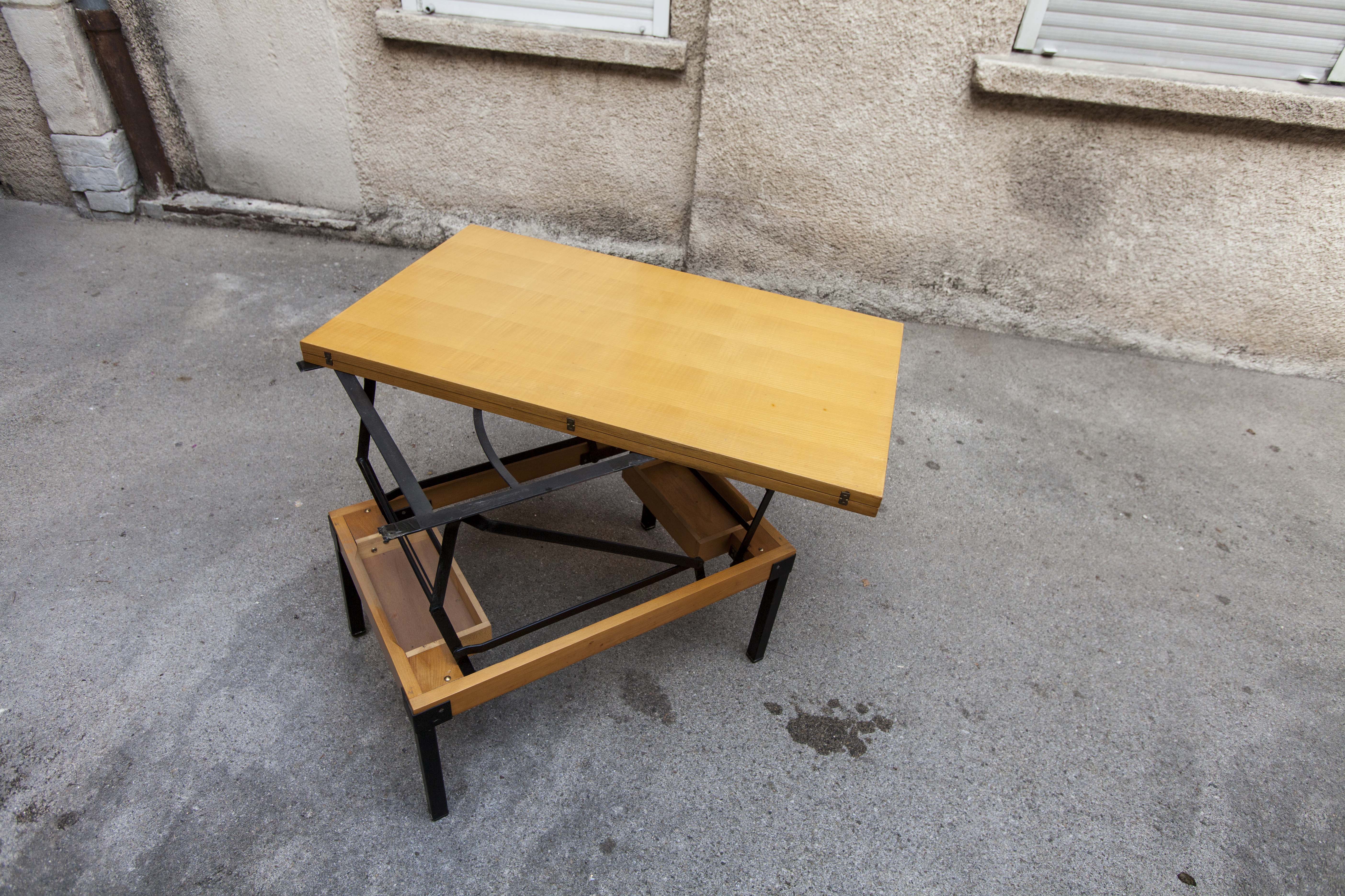 Table convertible high low 60's