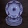 8 flat plates Moulin des Loups Hamage, model Ustaritz