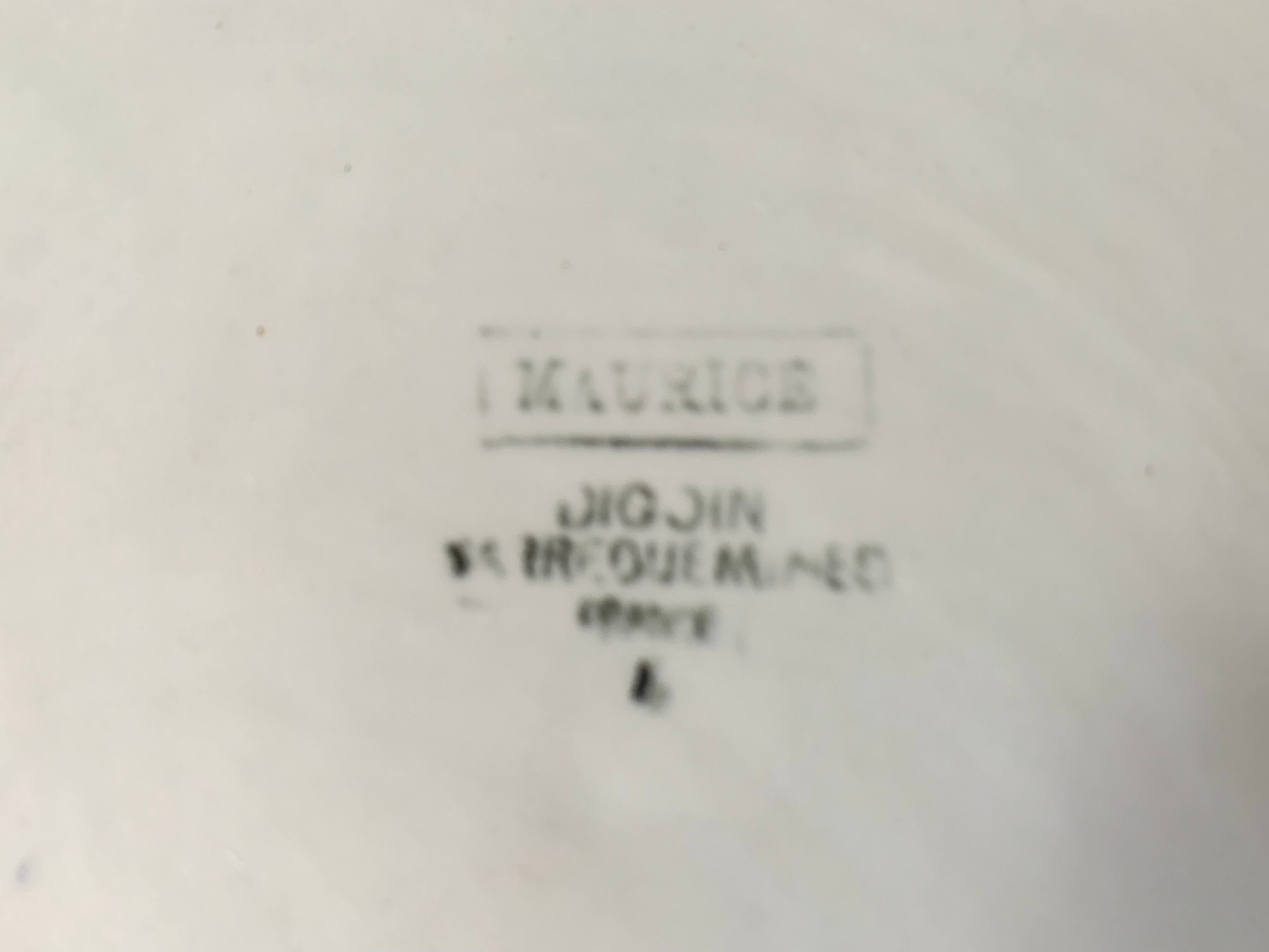Sarreguemines pie dish