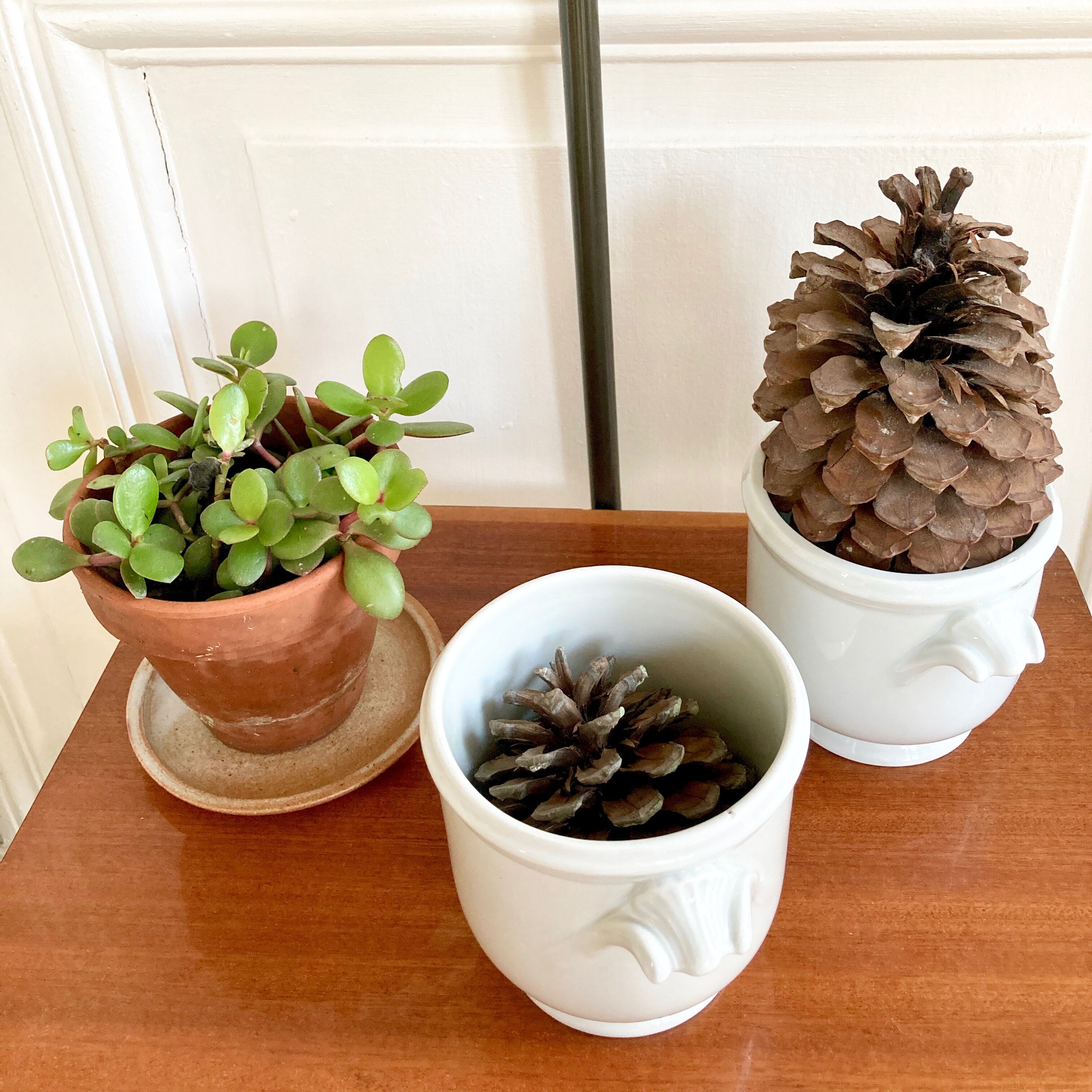 Paire de cache pots porcelaine de Limoges