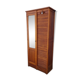 Old oak curtain cabinet