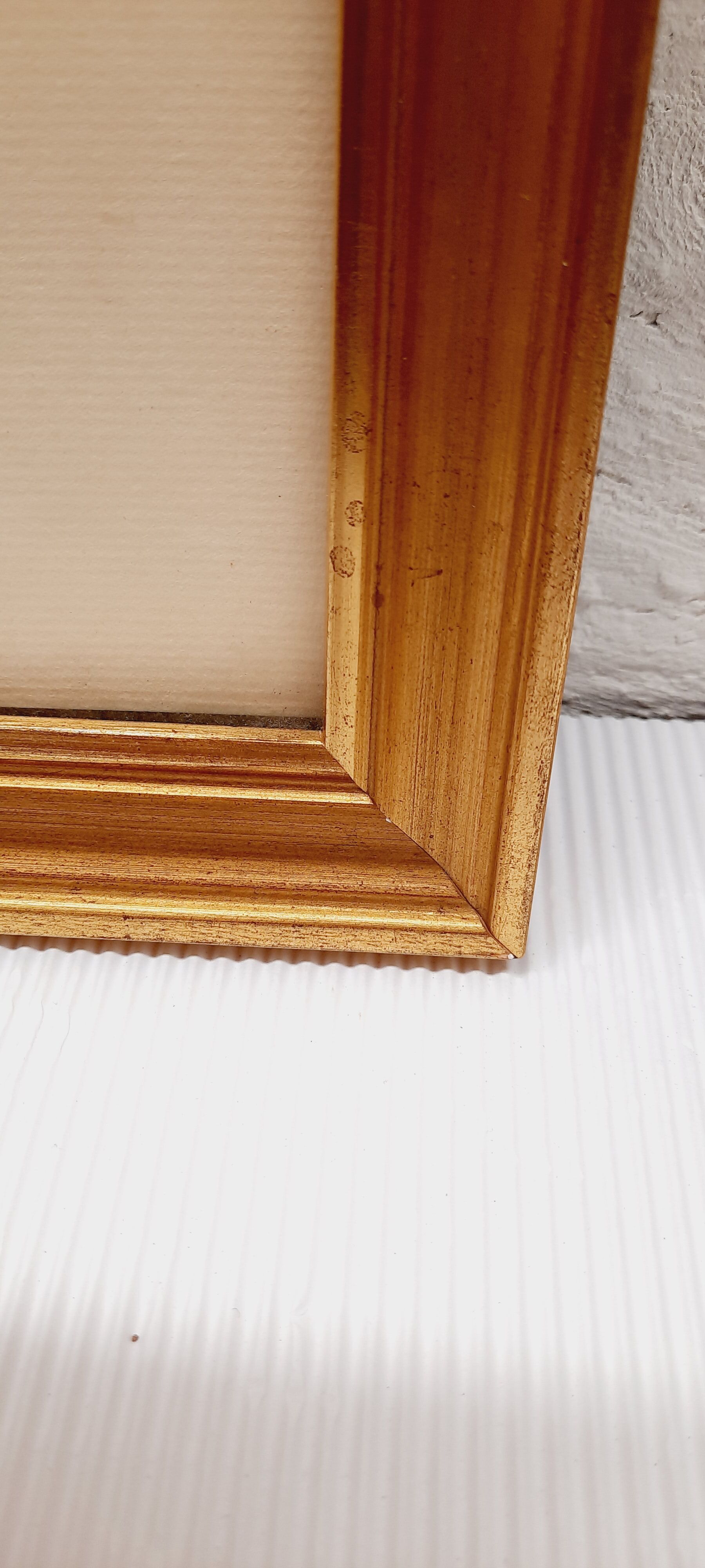 Gilded wood frame