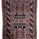 Tapis vintage fait main Baloutche 50x84 cm en laine - 1C1044