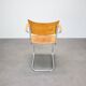 Chrome tubular chair in the style of Mart Stam, Czechoslovakia, 1930s.