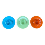 Trio of eggcups, 70s