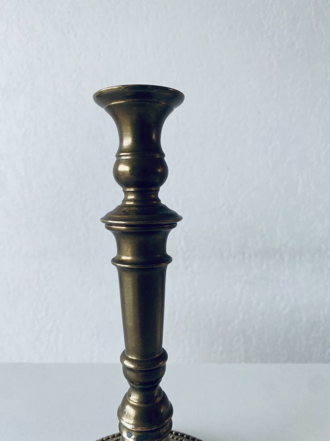 Bronze candle holder