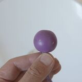 Suspension violette vintage / Lampe suspendue style Memphis Y2K