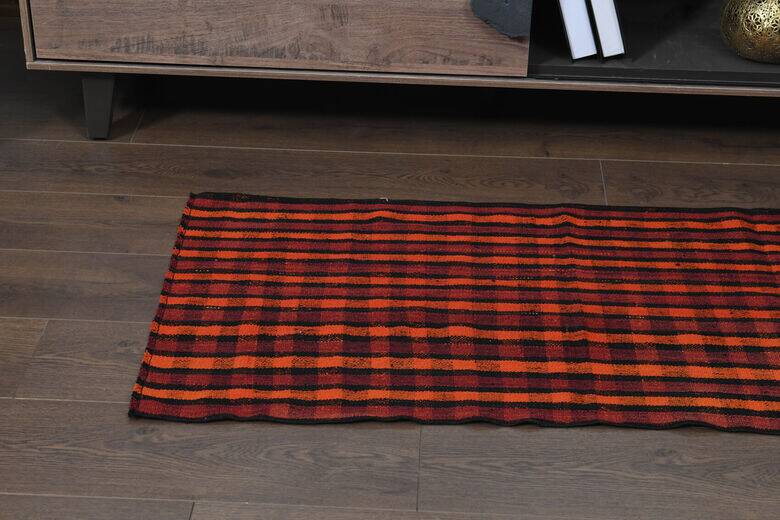 Turkish flat-woven hallway rug 59x189 cm