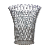 Old mesh paper basket