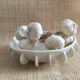 Glazed ceramic plate