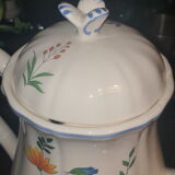 Coffee maker gien décor birds of paradise