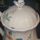 Cafetière  gien décor oiseaux de paradis
